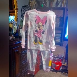 Disney Minnie Mouse Light Pink Pajama Set